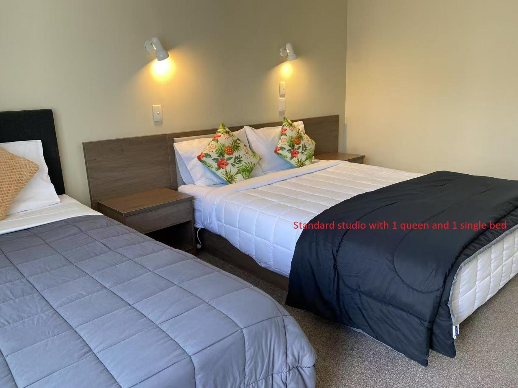 Malones Spa Motel Rotorua Bagian luar foto