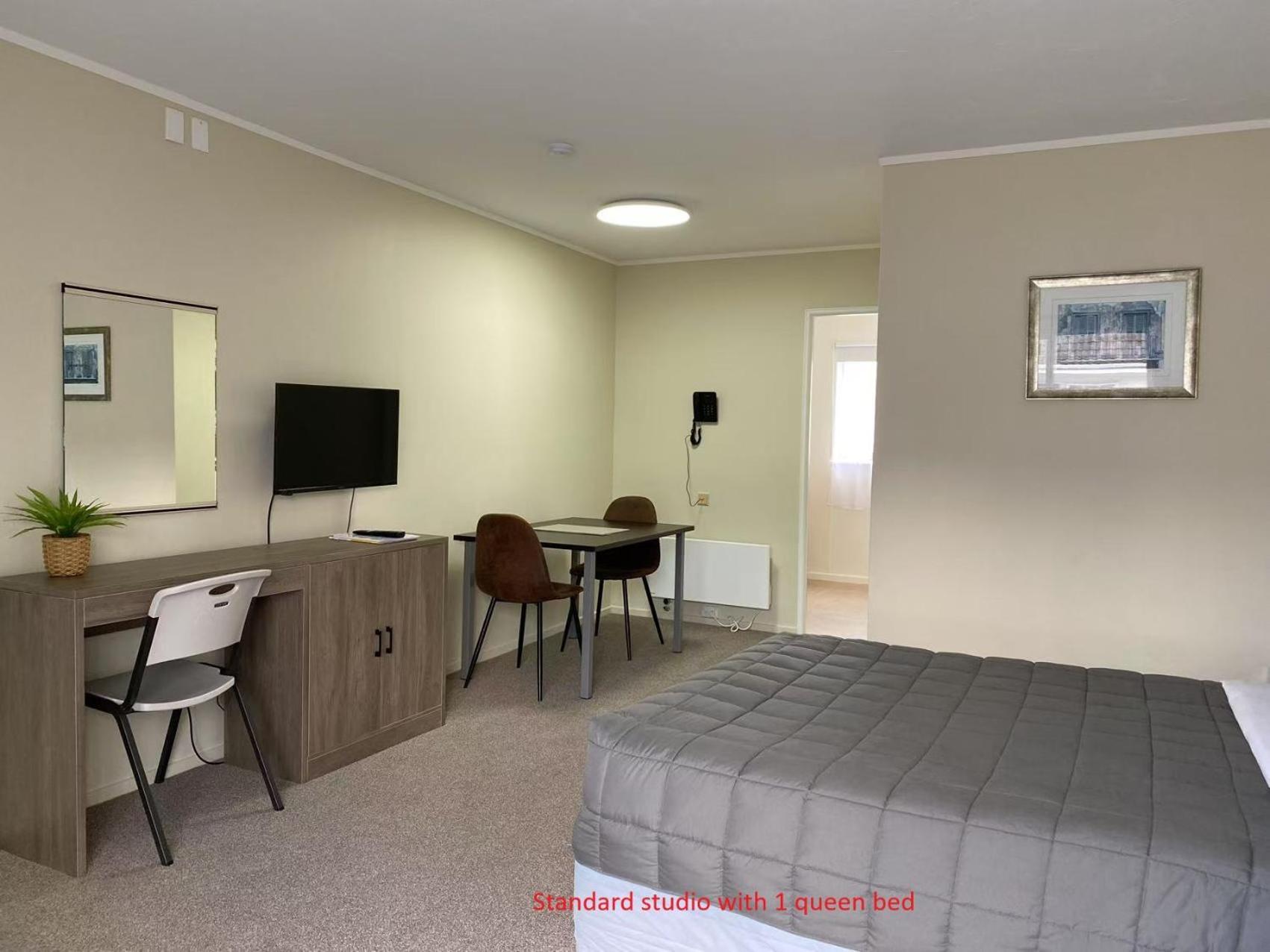 Malones Spa Motel Rotorua Bagian luar foto
